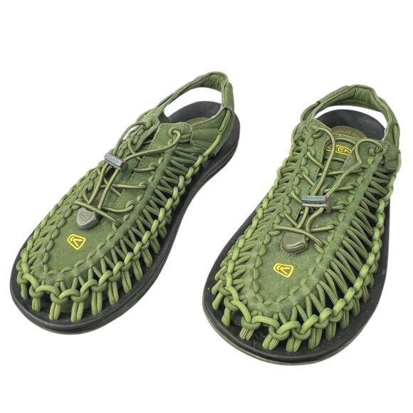 Keen Men’s Uneek Green Trail Hiking Water Sandals Size US 10 - Picture 6 of 10
